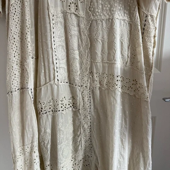 Magnolia Pearl Eyelet Cream Dress - Picture 7 of 7